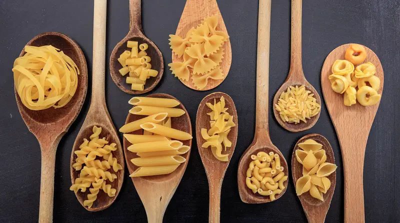 types of pasta dishes